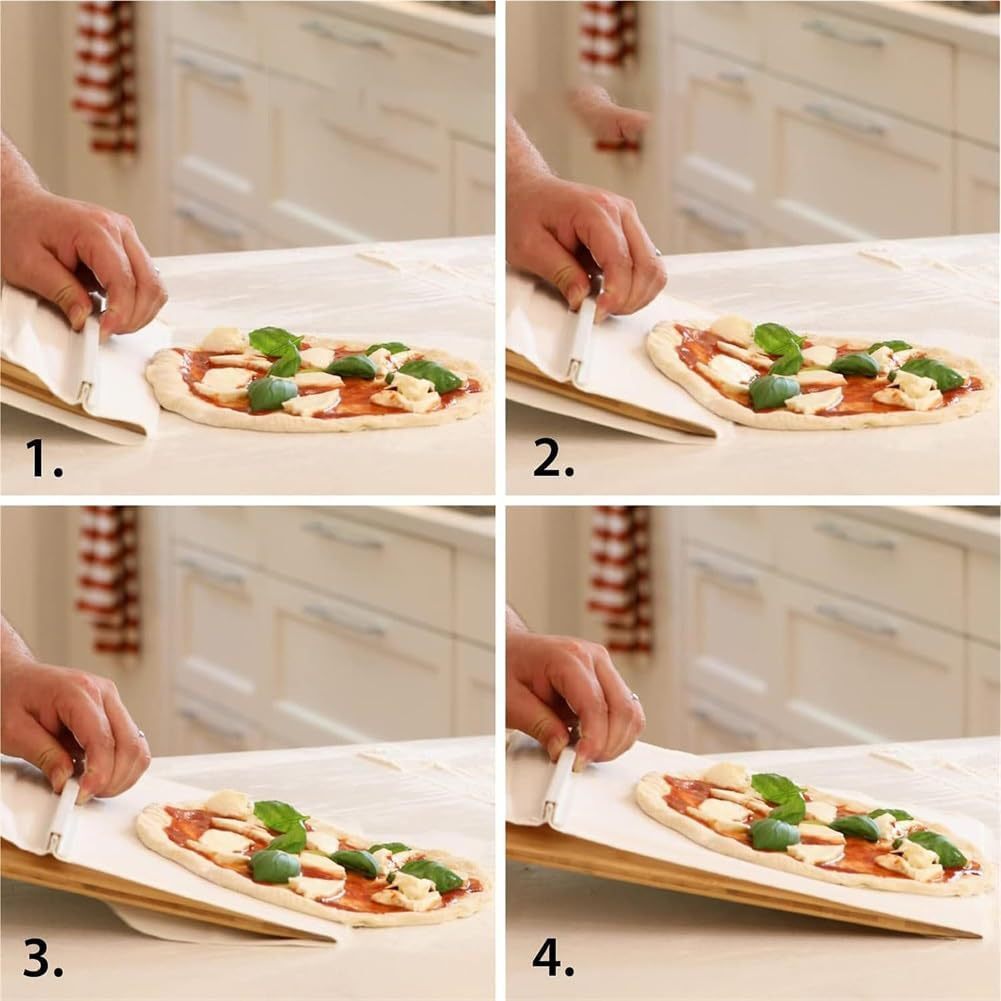 Baking Utensils Sliding Pizza Shovel Storage Board