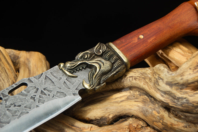 Creative Hand Forged Firewood Knives For Household Use