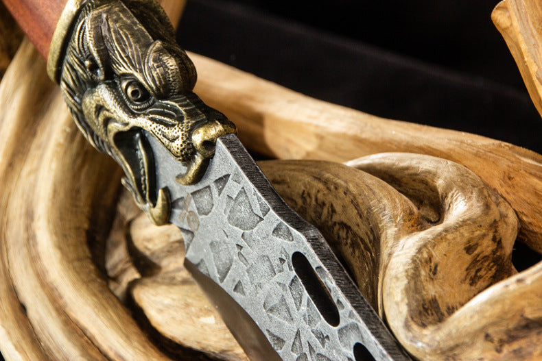 Creative Hand Forged Firewood Knives For Household Use