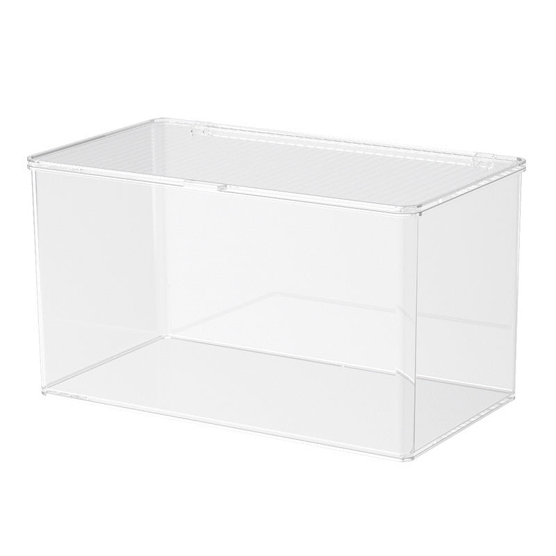 Tea Set Storage Box Dustproof Glass Coffee Water Cup Holder